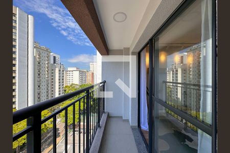 Apartamento para alugar com 34m², 1 quarto e sem vagaVaranda