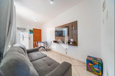 Sala de apartamento para alugar com 2 quartos, 38m² em Jardim Vila Rica, Santo André