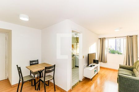 Sala de apartamento à venda com 1 quarto, 42m² em Jardim das Acácias, São Paulo