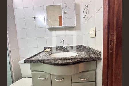 Banheiro de apartamento à venda com 3 quartos, 65m² em Ipiranga, Belo Horizonte