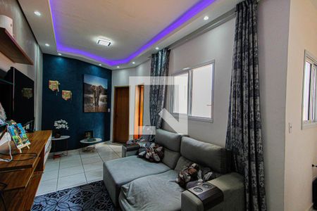 Sala de apartamento para alugar com 1 quarto, 80m² em Vila Guarará, Santo André