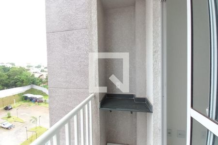 Varanda da Sala de apartamento à venda com 2 quartos, 48m² em Jardim Samambaia, Campinas