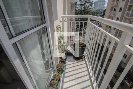 Varanda da Sala de apartamento à venda com 2 quartos, 36m² em Cambuci, São Paulo