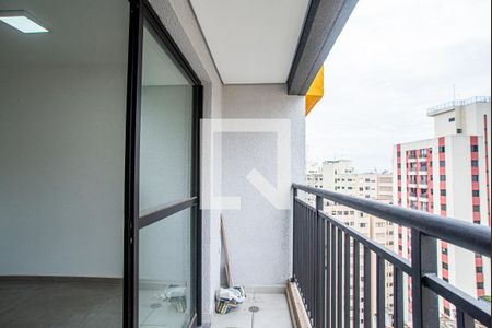 Varanda da Sala de kitnet/studio para alugar com 1 quarto, 25m² em Bela Vista, São Paulo