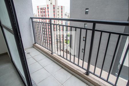 Varanda da Sala de kitnet/studio para alugar com 1 quarto, 25m² em Bela Vista, São Paulo
