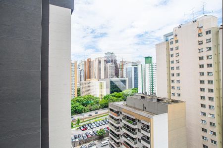 Vista da Varanda da Sala de kitnet/studio para alugar com 1 quarto, 25m² em Bela Vista, São Paulo