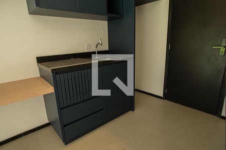 Studio à venda com 21m², 1 quarto e sem vagaCozinha