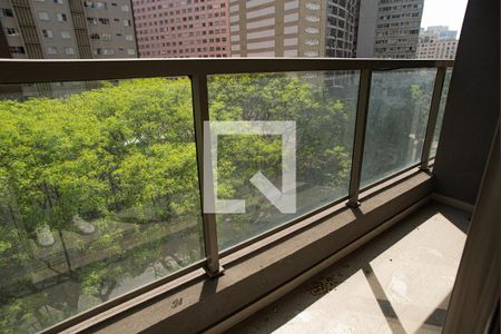 Studio à venda com 21m², 1 quarto e sem vagaVaranda sala/quarto