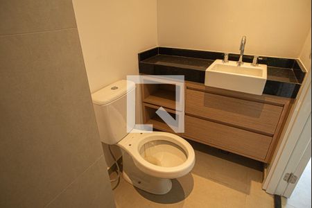 Banheiro de kitnet/studio à venda com 1 quarto, 21m² em Consolação, São Paulo