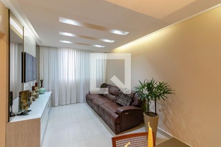 Sala de apartamento à venda com 4 quartos, 106m² em Castelo, Belo Horizonte