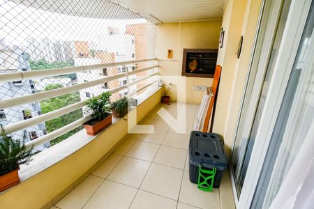 Varanda da Sala de apartamento à venda com 3 quartos, 160m² em Vila Andrade, São Paulo