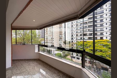 Sacada de apartamento para alugar com 4 quartos, 163m² em Brooklin, São Paulo
