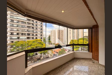 Sacada de apartamento para alugar com 4 quartos, 163m² em Brooklin, São Paulo