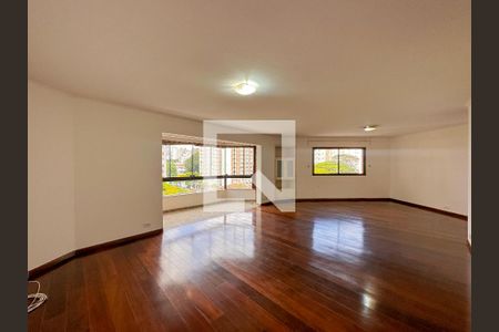 Sala de apartamento para alugar com 4 quartos, 163m² em Brooklin, São Paulo