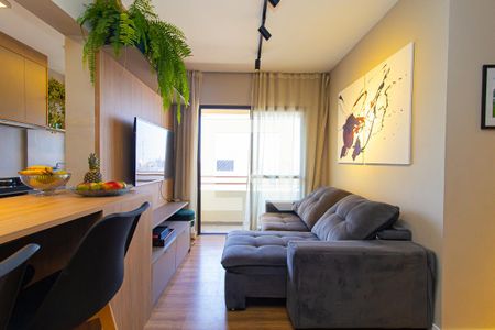 Sala de apartamento para alugar com 2 quartos, 52m² em Bela Vista, São Paulo
