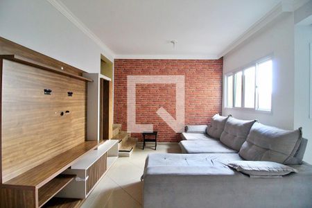 Sala de apartamento para alugar com 2 quartos, 109m² em Parque Novo Oratório, Santo André