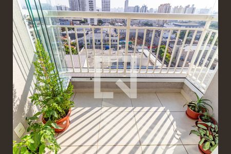 Varanda de apartamento à venda com 2 quartos, 52m² em Mooca, São Paulo