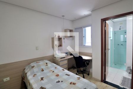 Suíte 1 - Quarto de casa à venda com 3 quartos, 238m² em Vila Metalurgica, Santo André