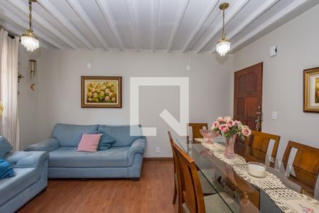 Sala de apartamento à venda com 3 quartos, 80m² em Havaí, Belo Horizonte