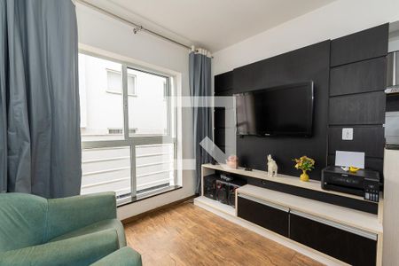 Sala de apartamento para alugar com 2 quartos, 60m² em Vista Alegre, Curitiba