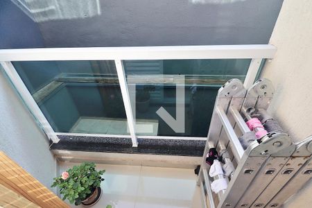 Sacada do Quarto 1 de apartamento à venda com 3 quartos, 80m² em Vila Camilopolis, Santo André