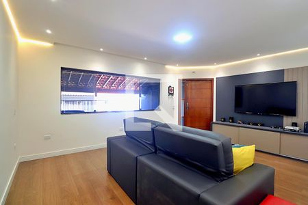Sala de casa à venda com 4 quartos, 257m² em Jardim Santo Antônio, Santo André