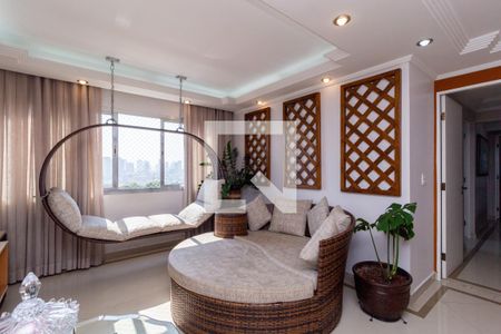 Sala de Estar de apartamento à venda com 3 quartos, 104m² em Alto da Mooca, São Paulo