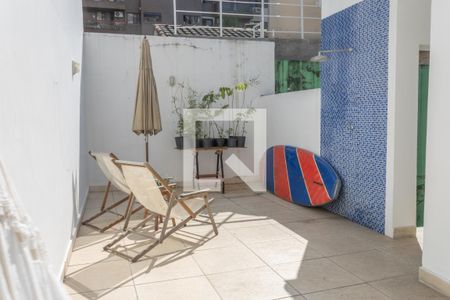 Terraço de casa de condomínio à venda com 4 quartos, 190m² em Botafogo, Rio de Janeiro