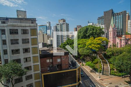 Vista da sala de apartamento à venda com 4 quartos, 135m² em Consolação, São Paulo