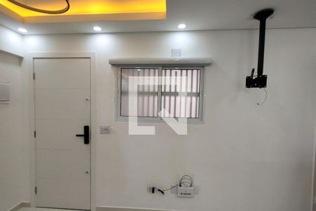 Sala de apartamento para alugar com 1 quarto, 44m² em Caiçara, Praia Grande