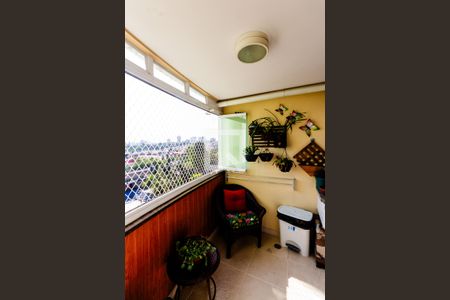 Varanda da Sala de apartamento à venda com 3 quartos, 71m² em Parque Jaçatuba, Santo André