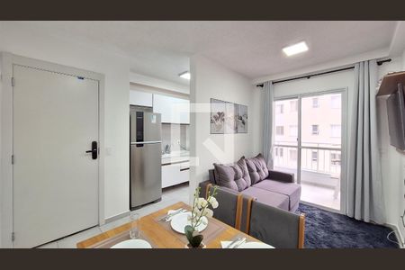 Sala de apartamento para alugar com 2 quartos, 47m² em Várzea da Barra Funda, São Paulo