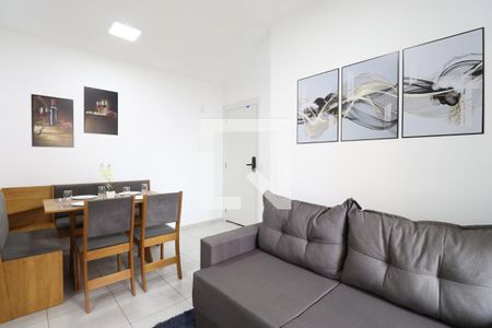 Sala de apartamento para alugar com 2 quartos, 47m² em Várzea da Barra Funda, São Paulo