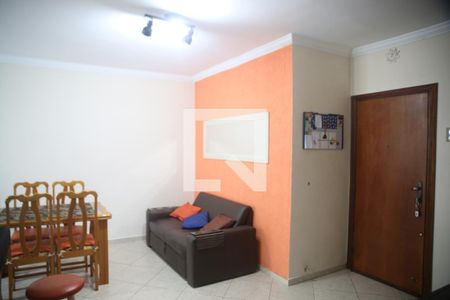 Sala de apartamento para alugar com 1 quarto, 85m² em Canto do Forte, Praia Grande