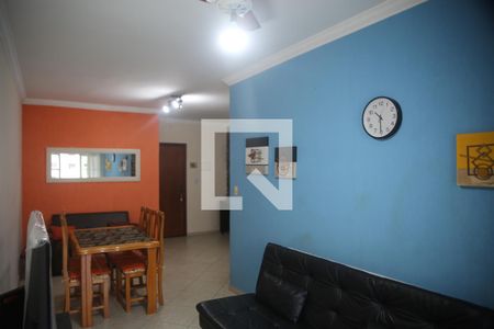Sala de apartamento para alugar com 1 quarto, 85m² em Canto do Forte, Praia Grande