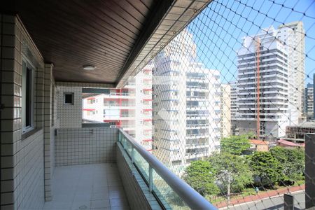Varanda de apartamento para alugar com 1 quarto, 85m² em Canto do Forte, Praia Grande