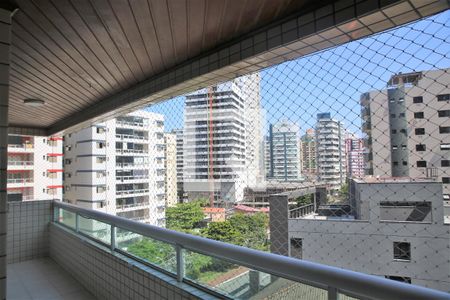 Varanda de apartamento para alugar com 1 quarto, 85m² em Canto do Forte, Praia Grande