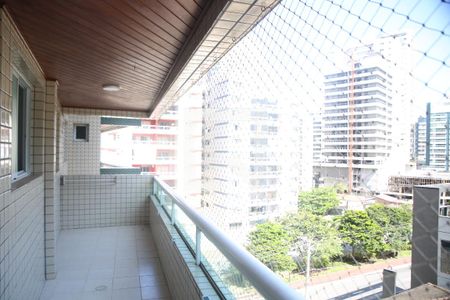 Varanda de apartamento para alugar com 1 quarto, 85m² em Canto do Forte, Praia Grande