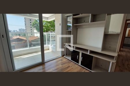 Sala de apartamento para alugar com 2 quartos, 67m² em Vila Gilda, Santo André