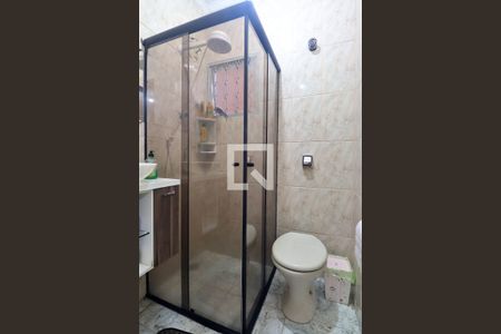 Banheiro do Quarto 1 - Suíte de casa à venda com 2 quartos, 173m² em Parque Oratorio, Santo André
