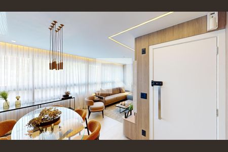 Apartamento à venda com 3 quartos, 91m² em Sion, Belo Horizonte