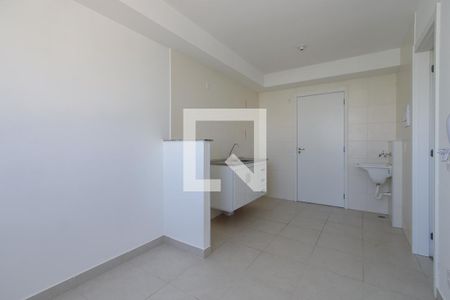 Sala/Cozinha de apartamento para alugar com 1 quarto, 26m² em Jardim Mirante, São Paulo