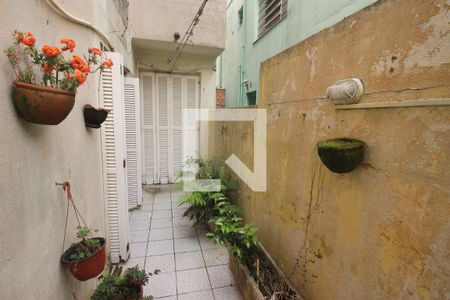 Quintal da sala de apartamento à venda com 3 quartos, 60m² em Menino Deus, Porto Alegre