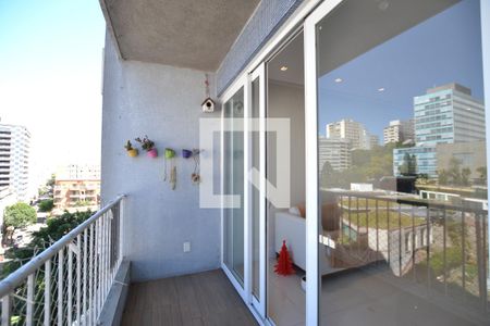 Varanda de apartamento à venda com 3 quartos, 153m² em Centro Histórico, Porto Alegre