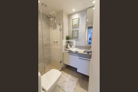 Apartamento para alugar com 136m², 3 quartos e 2 vagasBanheiro do Quarto 1