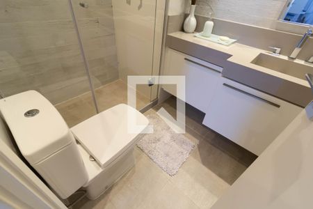 Apartamento para alugar com 136m², 3 quartos e 2 vagasBanheiro do Quarto 1