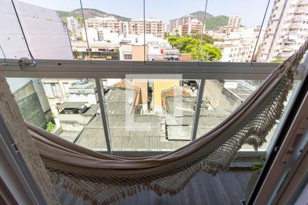 Varanda do Quarto 1 de apartamento para alugar com 3 quartos, 136m² em Botafogo, Rio de Janeiro
