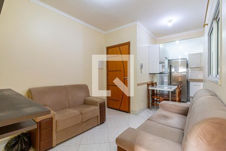 Sala de apartamento para alugar com 2 quartos, 52m² em Vila Príncipe de Gales, Santo André