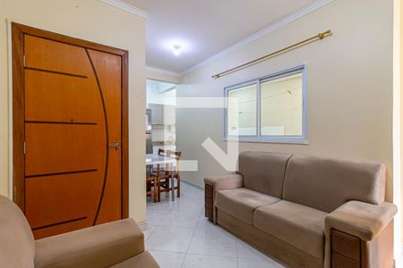 Sala de apartamento para alugar com 2 quartos, 52m² em Vila Príncipe de Gales, Santo André