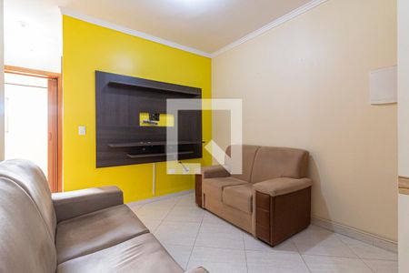 Sala de apartamento para alugar com 2 quartos, 52m² em Vila Príncipe de Gales, Santo André